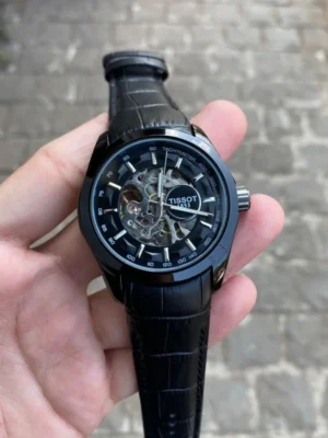 TISSOT 1853 AUTOMATIC PRIMIUM QUILTY LEATHER WATCH