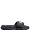 Under Armour lignite flip flop all Black