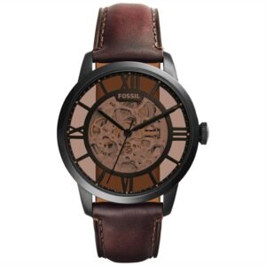 Fossil Brown Leather Automatic Watch