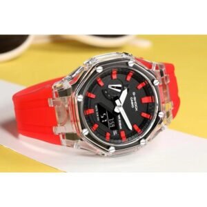 G-shock Red Silicon Premium Watch