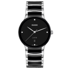 Rado Jubile Stainless Steel Black Silver