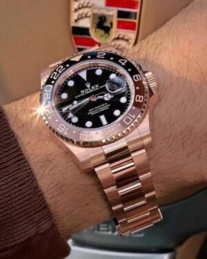 ROLEX GMT MASTER 2 NEW EDITION with ( OG KIT )