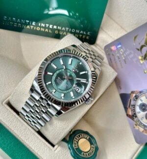 ROLEX SKY DEWLLER AUTOMATIC WATCH with ( OG KIT )