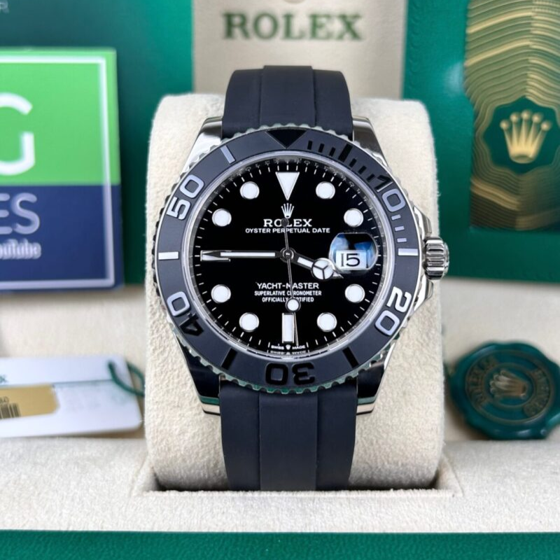 ROLEX YACHT MASTER OYSTER FLEX with ( OG KIT )