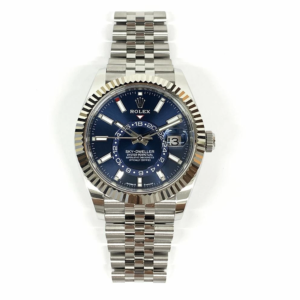 ROLEX SKY DWELLER (GOLD BLUE) with ( OG KIT )