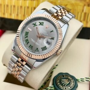 Rolex Datejust Dualtone Grey Dial Metal Watch with ( OG KIT )