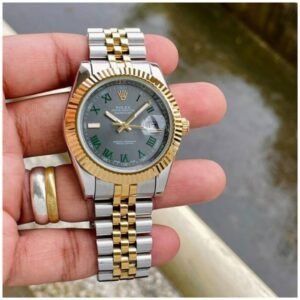 Rolex Datejust Dualtone Grey Dial Metal Watch B with ( OG KIT )