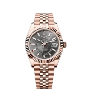 ROLEX SKY DWELLER (GOLD STALE) with ( OG KIT )
