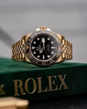 ROLEX GMT MASTER 2 TOP PRIMIUM QUILTY WATCH with ( OG KIT )