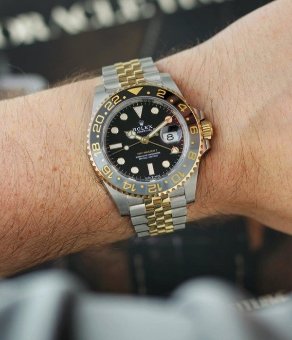 Role_x Oyster perpetual Gmt master silver&gold (automatic watch)