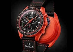 SWATCH BIOCERAMIC MOONSWATCH - MISSION ON EARTH - LAVA, Unisex